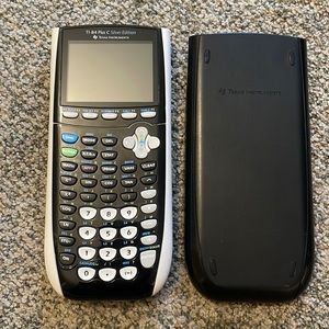 TI-84 Plus C Silver Edition Calculator
